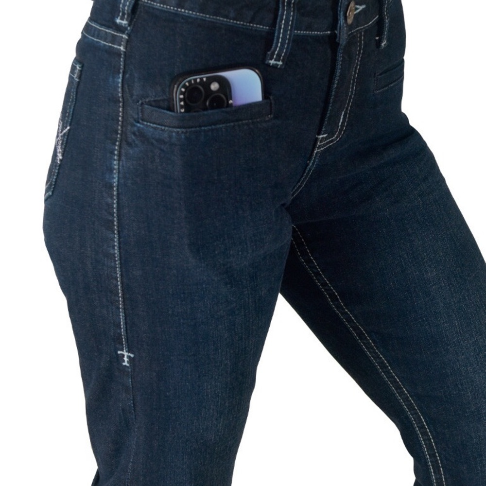 Cowgirl Tuff Indigo Night Low Stretch Natural Waist Jeans